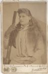 Annie Oakley Signed Cabinet Card