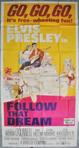 Elvis Presley Signed movie poster