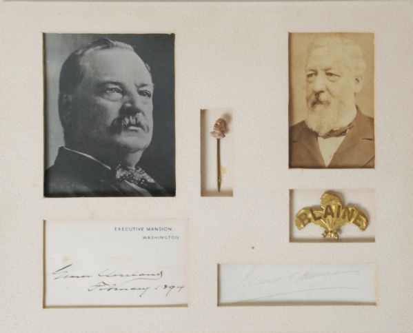 Grover Cleveland/ James Blaine