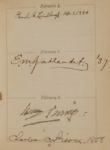 TENNYSON BIRTHDAY BOOK SIGNED BY FOUR PRESIDENTS AND MANY OTHER NOTABLES