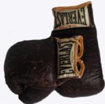 Muhammad Ali's Signed Gloves (3 Times)