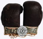 Muhammad Ali's Signed Gloves (3 Times)