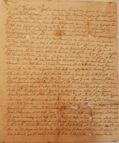 New York City 1735 Brookland  Document