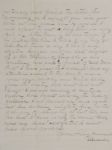 Frank James letter from Prison