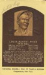 Leroy Robert "Satchel" Paige