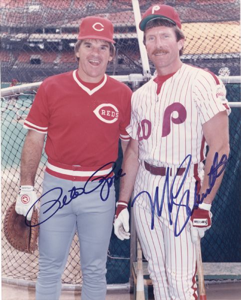 Pete Rose & Mike Schmidt 