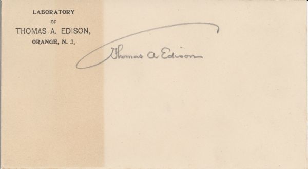 Thomas Edison