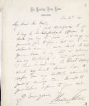 The Beecher/Tilton scandal Letter and original Poem