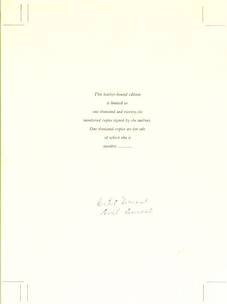 Will & Ariel Durant