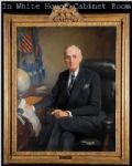 Important Original Truman Portrait, Obama Selected