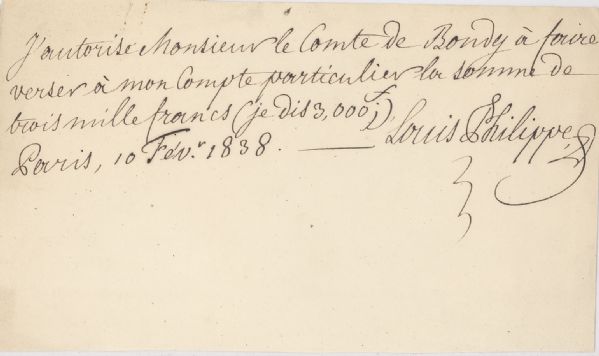 King Louis Philippe