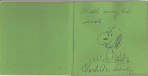Charles Schulz Original Drawing