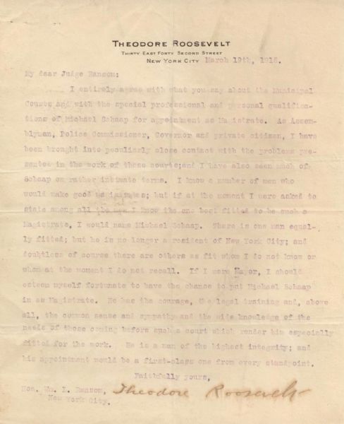 Theodore Roosevelt 