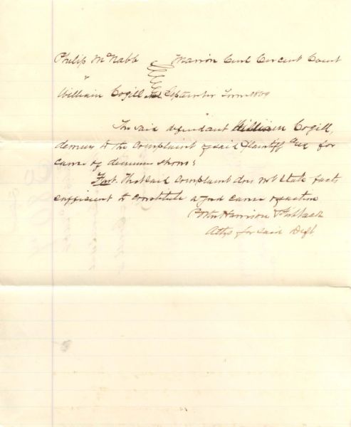 PRESIDENT BENJAMIN HARRISON AS CIVIL WAR ERA LAWYER 