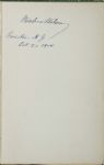 Woodrow Wilson Signed Book on Washington