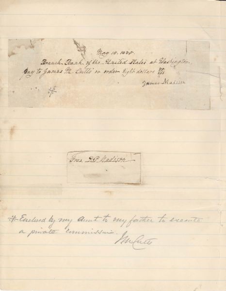James & Dolley Madison Collection