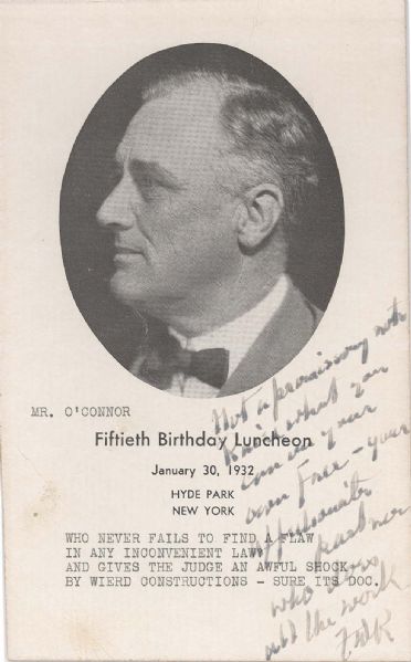 Franklin D. Roosevelt