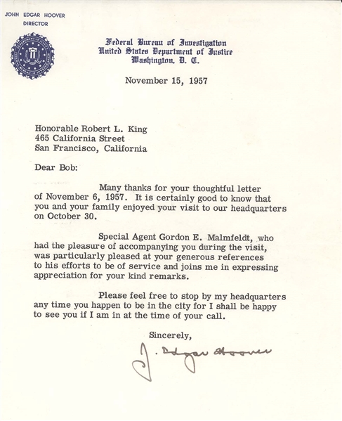J. Edgar Hoover