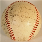1936 New York Yankees Signed Baseball