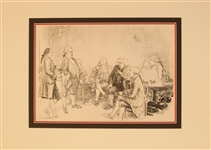 Ernest H  Shepard & George Cruikshank Original Illustrations!