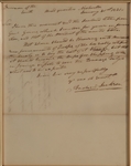Andrew Jackson ALS about Treaty with Spain in Florida
