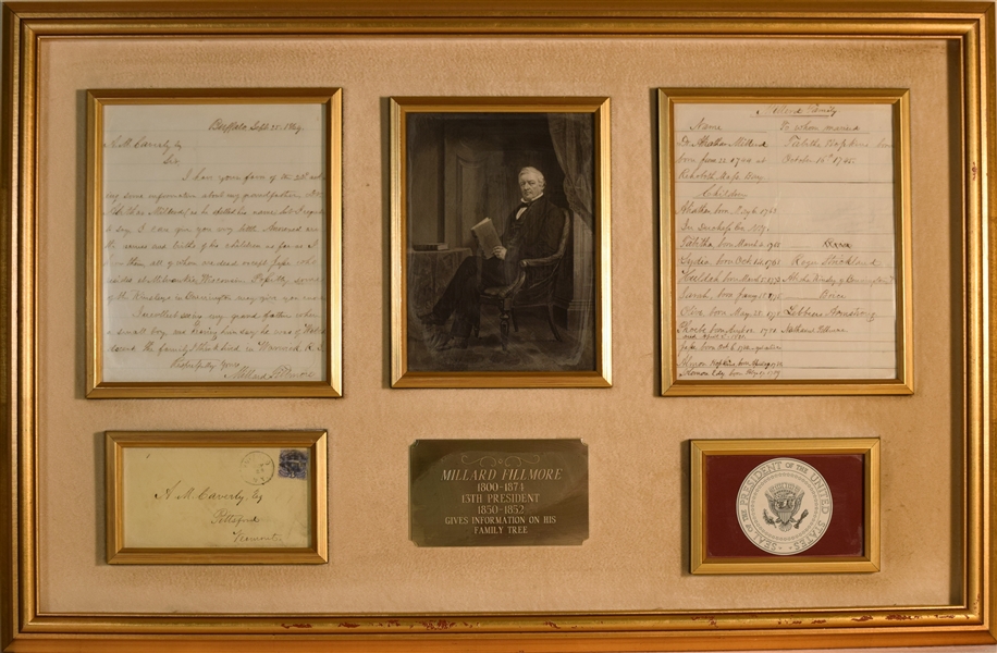 Millard Fillmore Traces his Family Tree