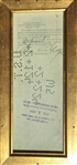 President Calvin Coolidge  Extremely Rare Presidential Paycheck 