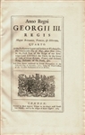 Rare:  Sugar Act 1764