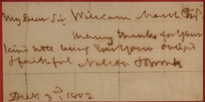 Horatio Nelson ALS