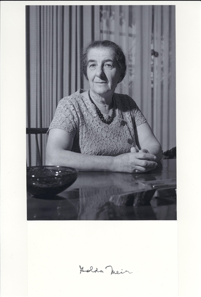 Golda Meir & Menachem Begin