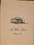 John F. Kennedy, White House Programs, Menus ,Invitations, Notes- Jacqueline Kennedy Hand-Written Note