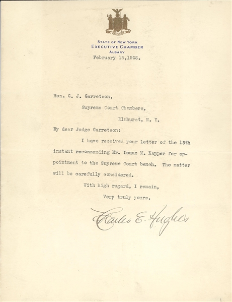 Charles Evans Hughes