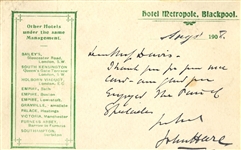 Wright Brothers First Flight Signed Photo and Collection!