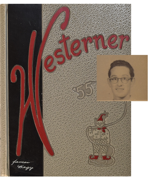 Buddy Holly Senior yearbook (1955