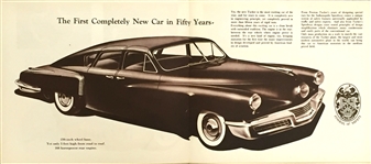 Very Rare Signed Tucker Corporation by Preston Tucker