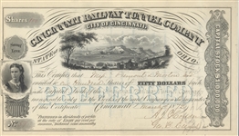 John C. Fremont Signed Stock