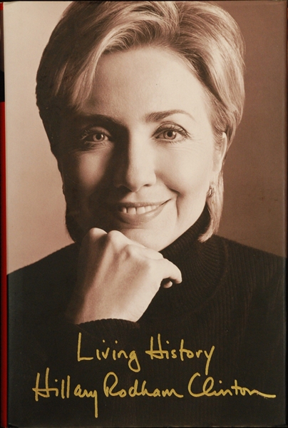 Bill & Hillary Clinton Signed Books