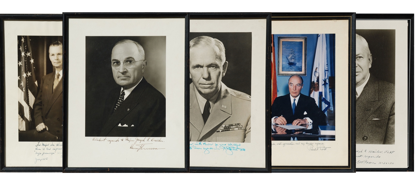 Political/Military Autograph Archive incl Truman