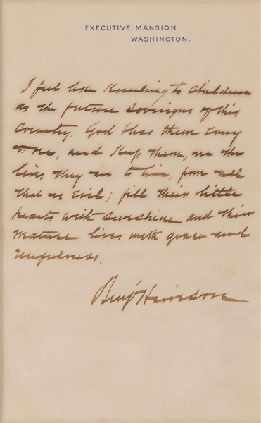 Incredible AQS from Benjamin Harrison