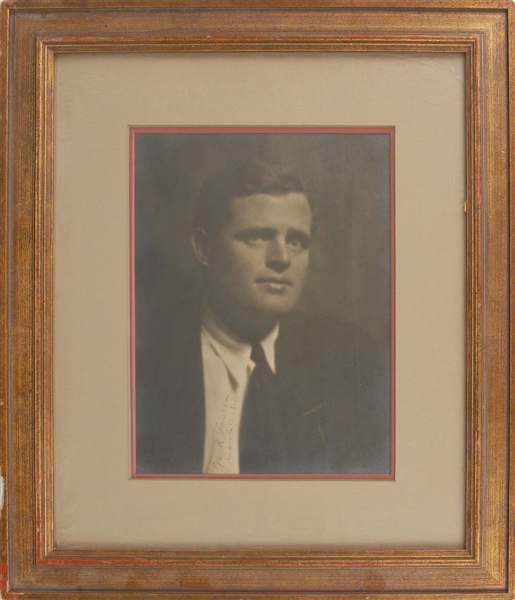 Jack London Signed Photo