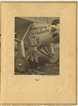 1927 CHARLES LINDBERGH SIGNED PHOTO & WELCOME HOME DINNER PROGRAM