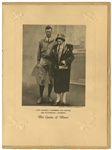 1927 CHARLES LINDBERGH SIGNED PHOTO & WELCOME HOME DINNER PROGRAM
