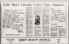 Abraham Lincoln- Releases Confederate Prisoners