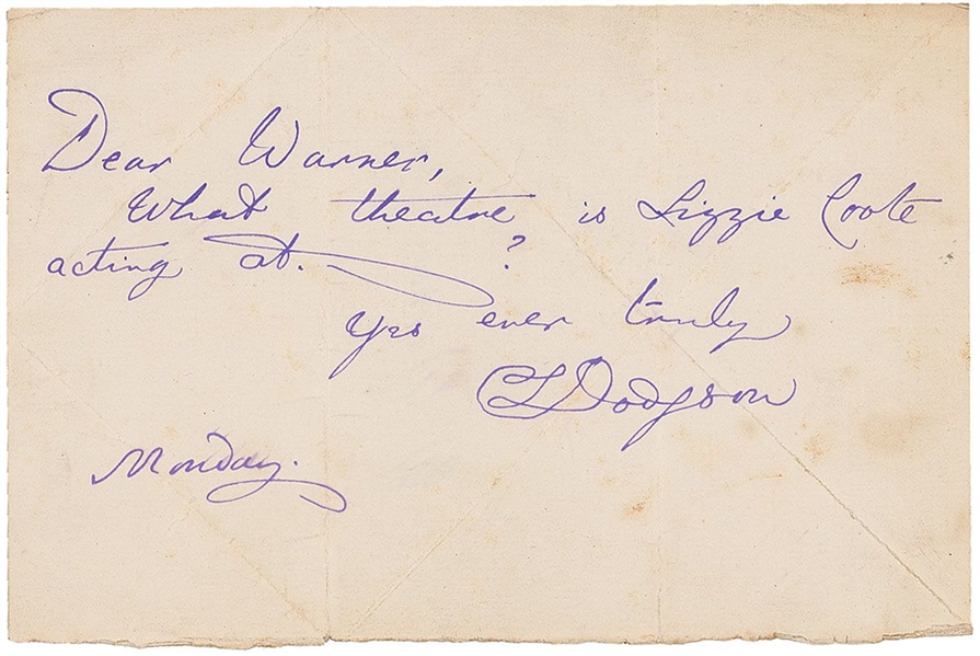 Charles Dodgson ANS