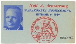 Neil Armstrong Signed Christmas Cards