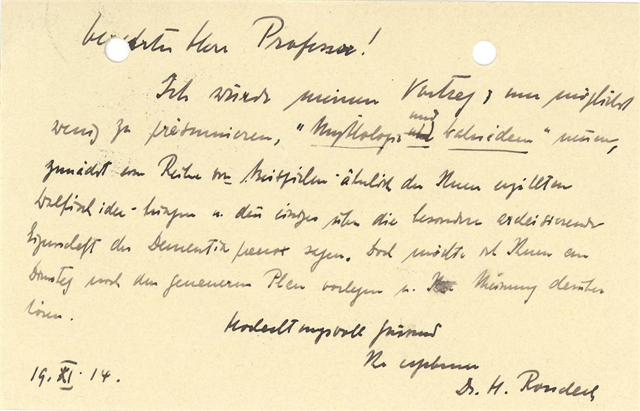 HERMANN RORSCHACH
