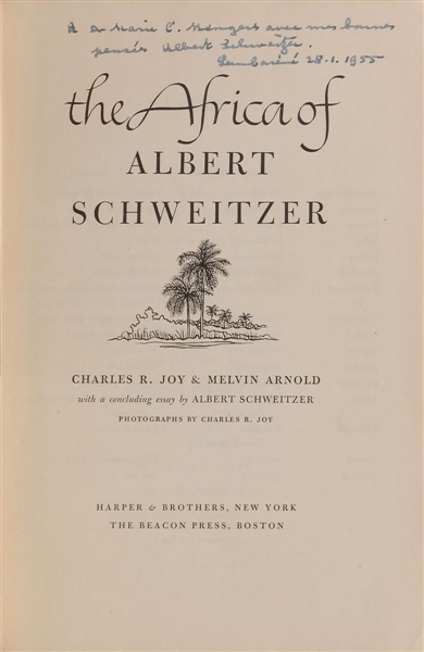 The Africa of Albert Schweitzer