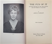 Amelia Earhart Signed Book With Mini Record!