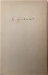 Amelia Earhart Signed Book With Mini Record!