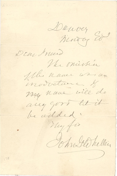 John Greenleaf Whittier